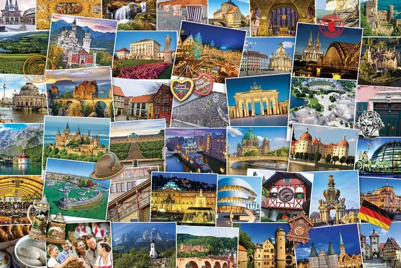 EuroGraphics : Globetrotter - Germany (1000)