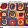 EuroGraphics : Kandinsky - Colour Study of Squares (1000)