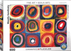 EuroGraphics : Kandinsky - Colour Study of Squares (1000)