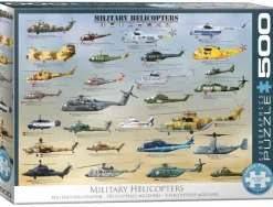 EuroGraphics : Large Pieces - Military Helicopter (500)