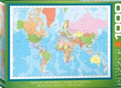 EuroGraphics : Map of the World (1000)
