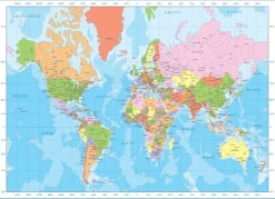 EuroGraphics : Map of the World (1000)