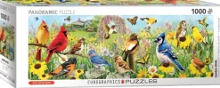 EuroGraphics : Panorama - Garden Birds (1000)
