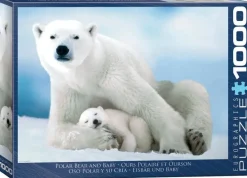 EuroGraphics : Polar Bear and Baby (1000)