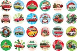 EuroGraphics : Pusselkalender - VW Christmas (24x50)