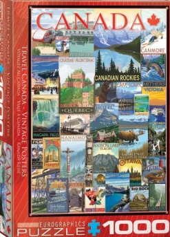 EuroGraphics : Travel Canada - Vintage Posters (1000)