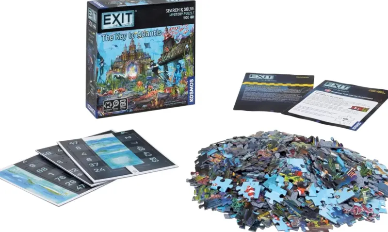 Övriga EXIT: Puzzle - The Key to Atlantis (500)