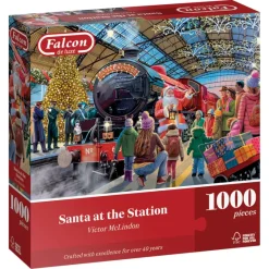 Jumbo Falcon: Santa at the Station (1000)