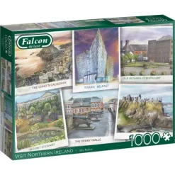 Jumbo Falcon: Visit Northern Ireland (1000)
