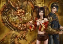 Grafika : Cris Ortega - Chasing the Dragon (1000)