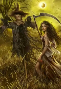 Grafika : Cris Ortega - Field of the Scarecrow (1000)