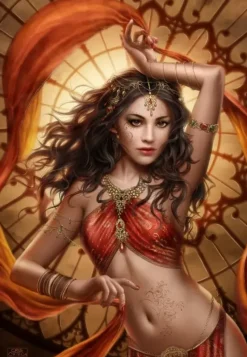 Grafika : Cris Ortega - Fire Opal (1000)