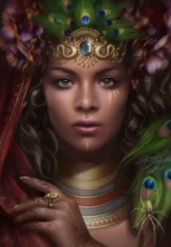 Grafika : Cris Ortega - Queen of the Sun Realm (1000)