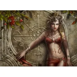 Grafika : Cris Ortega - Stone Rose (1000)