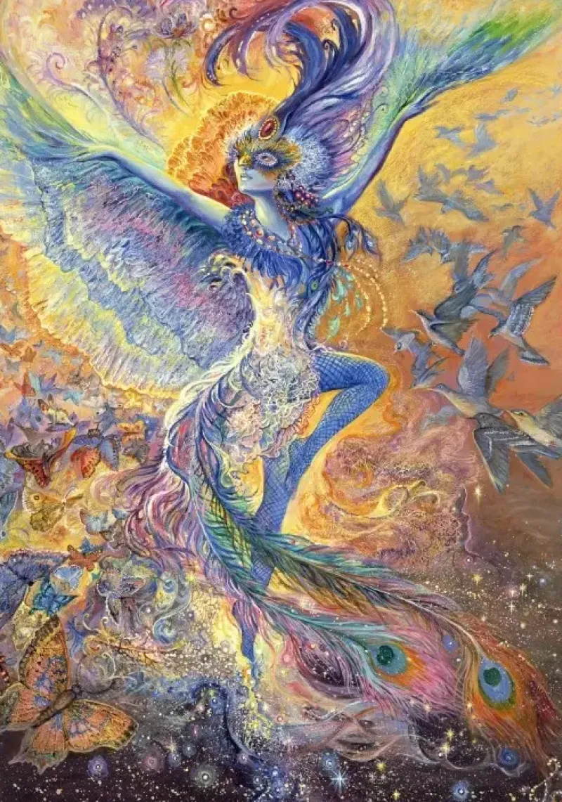 Grafika : Josephine Wall - Blue Bird (1000)