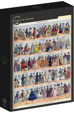 Grafika : Larousse - Civilian Costumes (500)