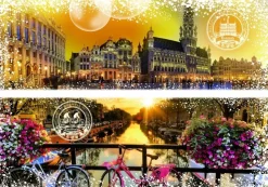 Grafika : Travel Around the World - Belgium and the Netherlands (1000)