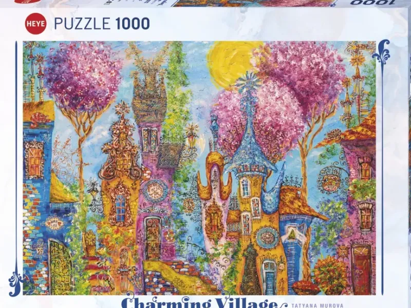 Heye : Charming Village - Pink Trees (1000)