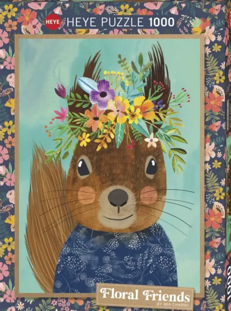 Heye : Floral Friends - Sweet Sqirrel (1000)