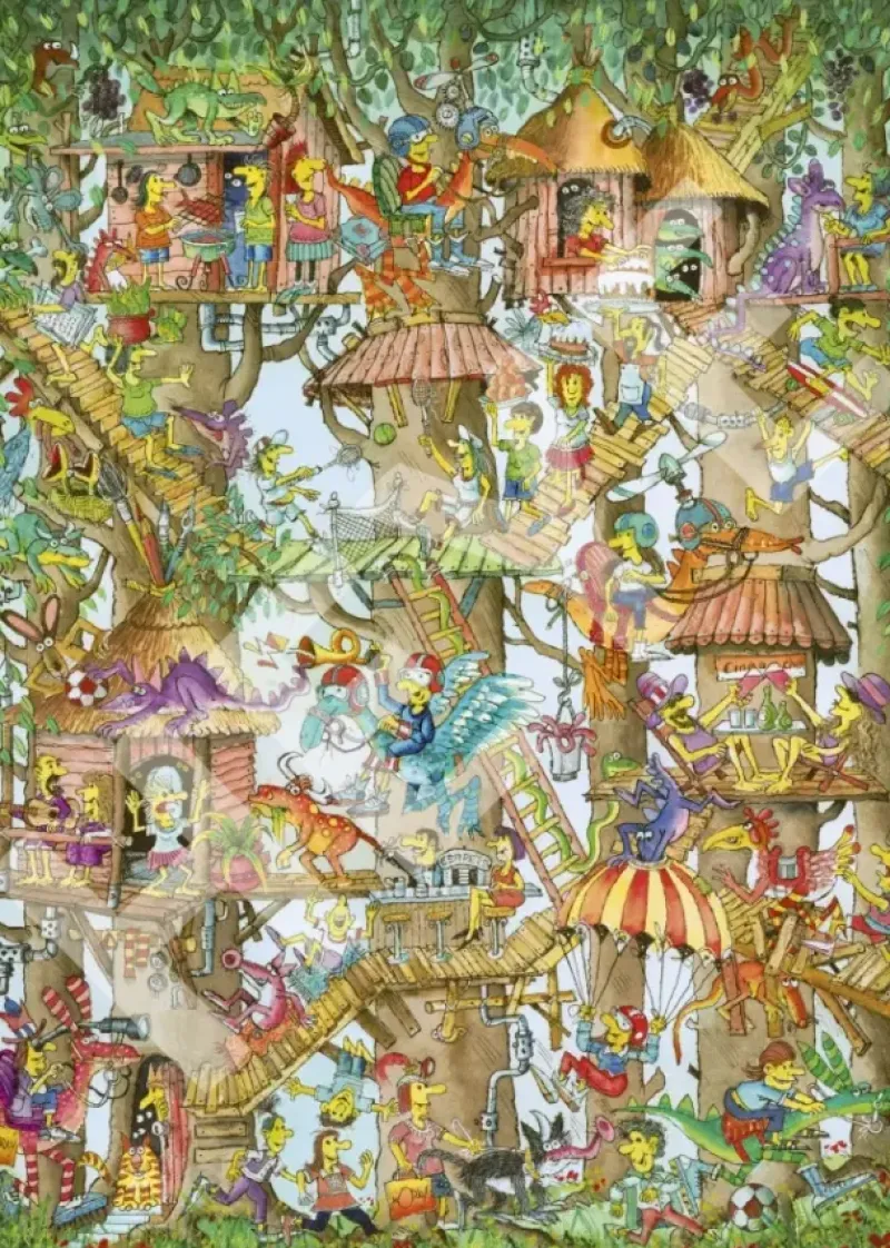 Heye : Korky Paul - Tree Lodges (1000)