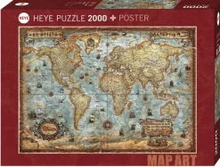 Heye : Map Art - The World (2000)