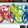 Heye : Panorama - Bike Art, Colourful Row (1000)