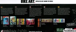 Heye : Panorama - Bike Art, Colourful Row (1000)