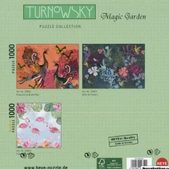 Heye : Quadrat - Turnowsky, Flamingos & Lilies (1000)