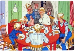 Hjelm Förlag : Astrid Lindgren Karaktärer (4 x 12)