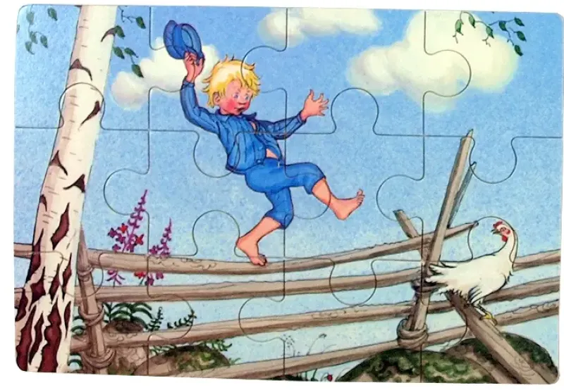 Hjelm Förlag : Astrid Lindgren Karaktärer (4 x 12)