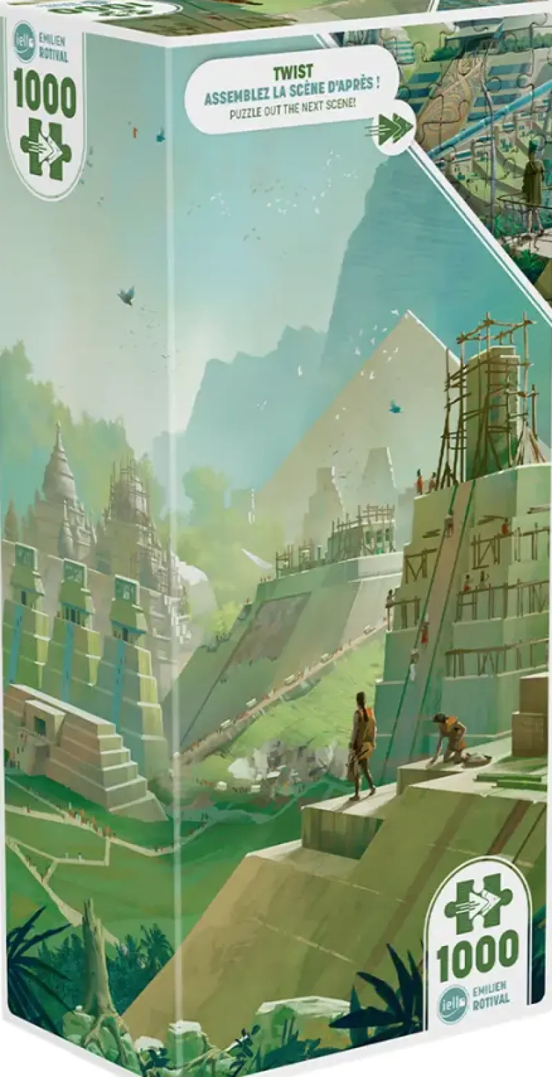 Iello : Puzzle Twist - Ancient Pyramids (1000)