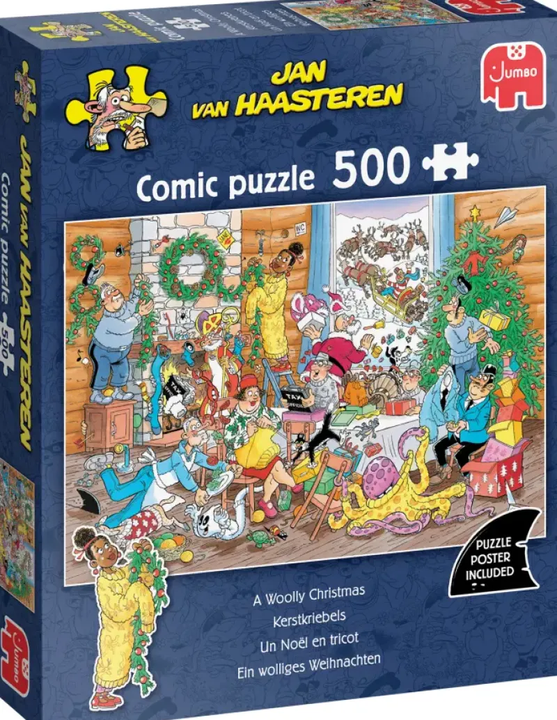 Jumbo Jan Van Haasteren: A Woolly Christmas (500)