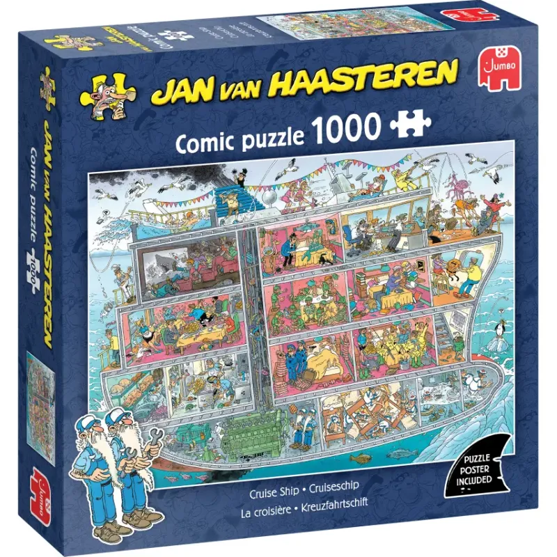 Jumbo Jan Van Haasteren: Cruise Ship (1000)