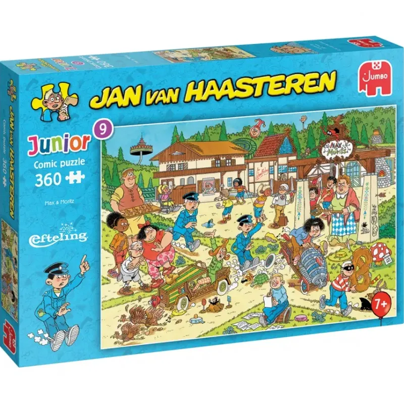 Jumbo Jan Van Haasteren: Junior #9 - Efteling, Max & Moritz (360)