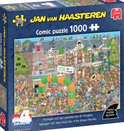 Jumbo Jan Van Haasteren: Nijmegen 100 Years Host City of the 4Days Marches (1000)