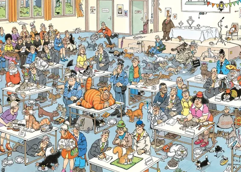 Jumbo Jan Van Haasteren: The Cat Pageantry (2000)