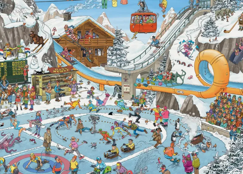 Jumbo Jan Van Haasteren: The Winter Games (1000)
