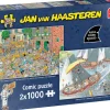 Jumbo Jan Van Haasteren: 2 x 1000 (The Cheese Market, Sailboat Race)