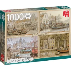 Jumbo : Anton Pieck - Canal Boats (1000)