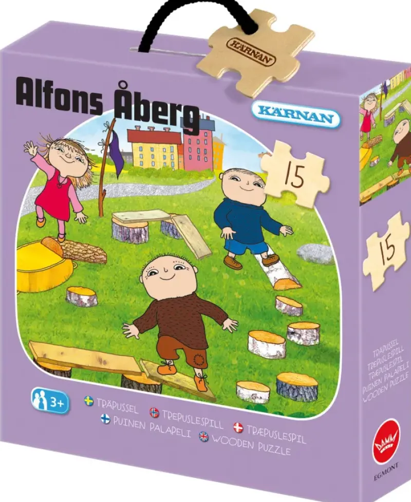 Kärnan : Träpussel - Alfons Åbergs Hinderbana (15)