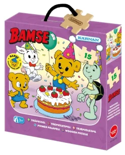 Kärnan : Träpussel - Bamse Kalasmotiv (15)