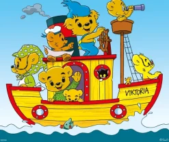 Kärnan : Träpussel - Bamse och båten Victoria (20)
