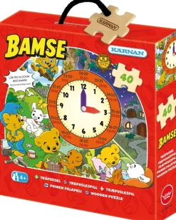 Kärnan : Träpussel - Bamses Klockpussel (40)