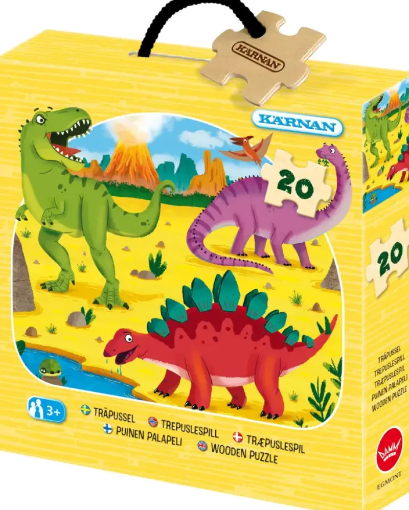 Kärnan : Träpussel - Dinosaurier (20)
