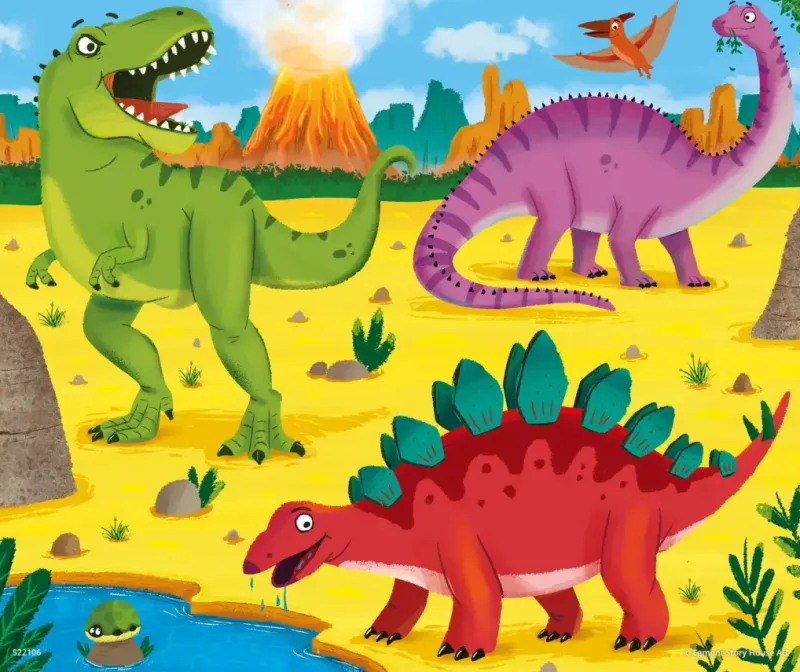Kärnan : Träpussel - Dinosaurier (20)
