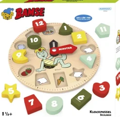 Kärnan : Träpussel - Skalmans Mat- och Sovklocka (12)