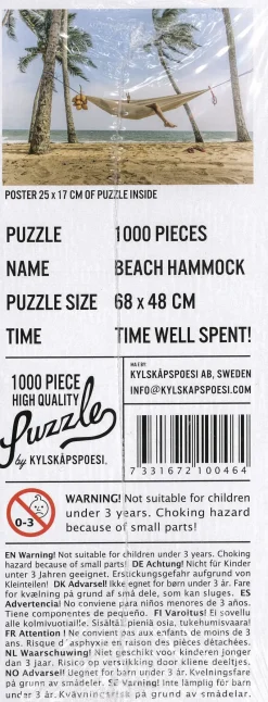 Kylskåpspoesi : Beach Hammock (1000)