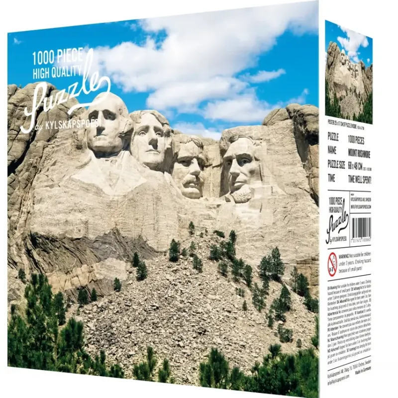 Kylskåpspoesi : Mount Rushmore (1000)