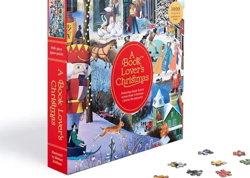 Laurence King : A Book Lover's Christmas (1000)