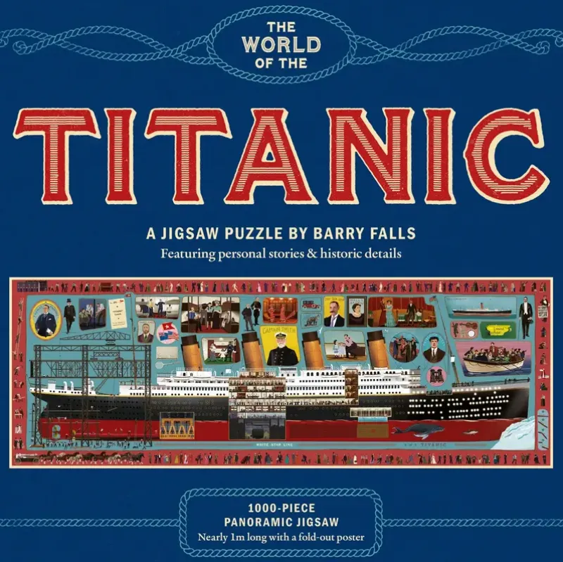 Laurence King : Panorama - The World of The Titanic (1000)